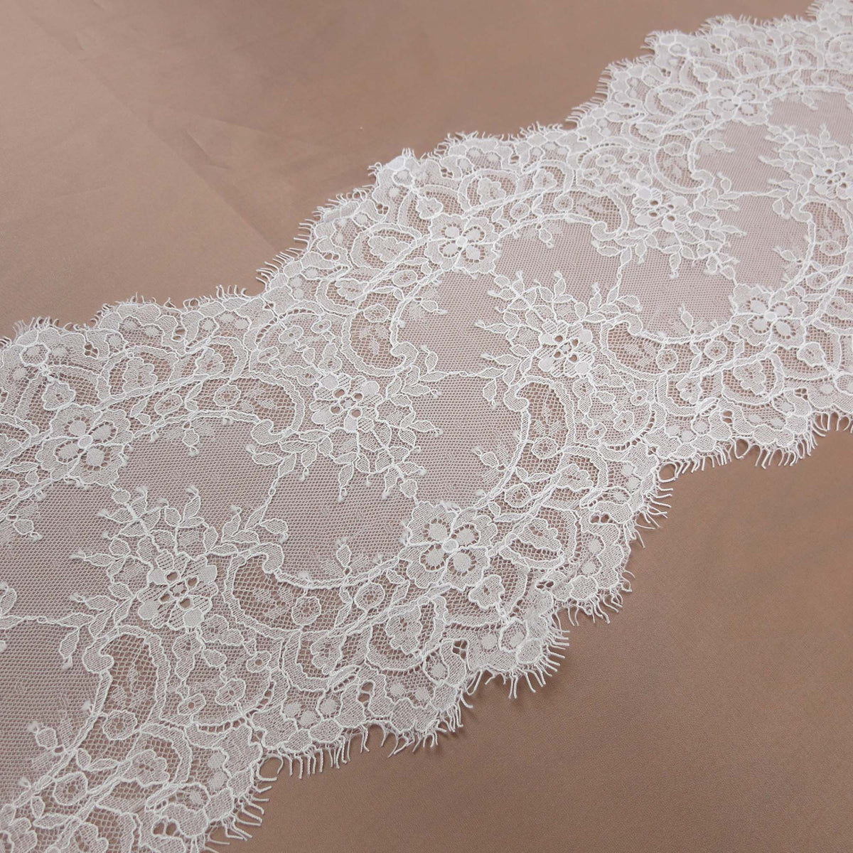 Ivory French Chantilly Lace Trim