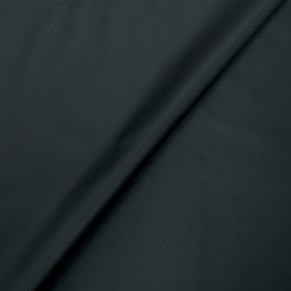 3.40YDS Piece Black Plain Merino Wool Loro Piana Fabric | Rex Fabrics