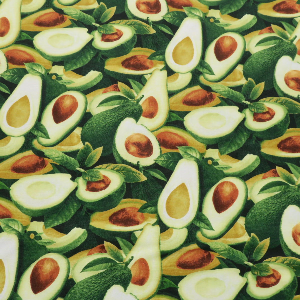 Avocado Printed Cotton Cotton | Rex Fabrics